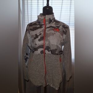 The North Face Gray Camo Jacket
